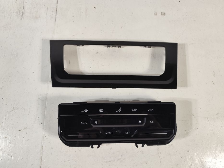 VW Golf VII 13- Panel Klimatyzacji Dotykowy + Ramka Black Piano Oryg