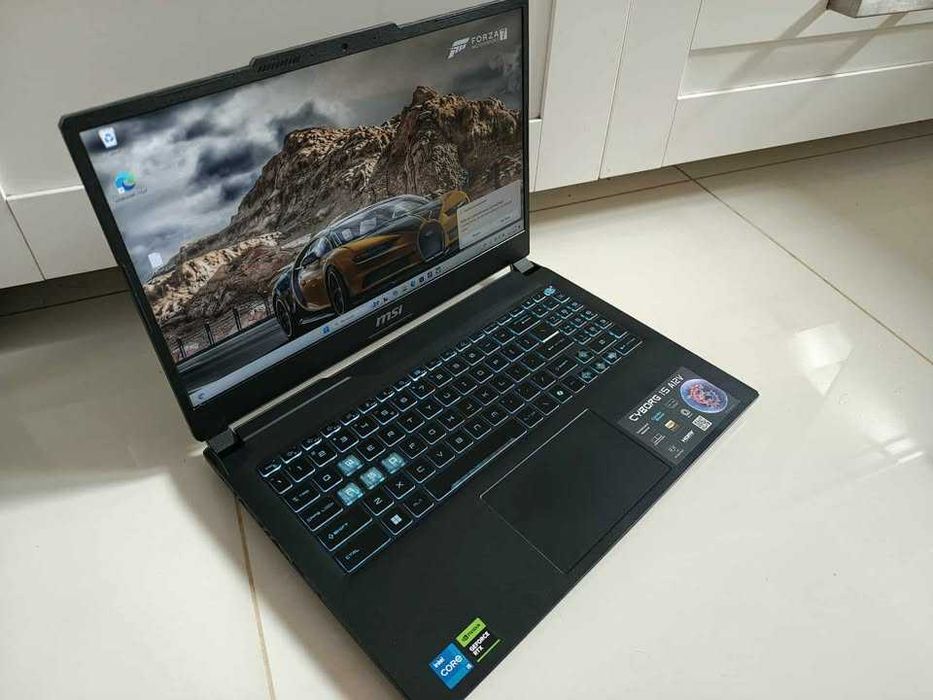 GAMINGOWY Laptop MSI CYBORG 15.6"i5 12x4.40Ghz,16GB,RTX4050-6GB-GW-7M