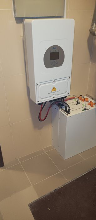 Підключення та налаштування інверторів та гібридних станцій .