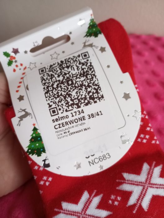 Sprzedam nowe podkolanówki damskie kolor czerwony