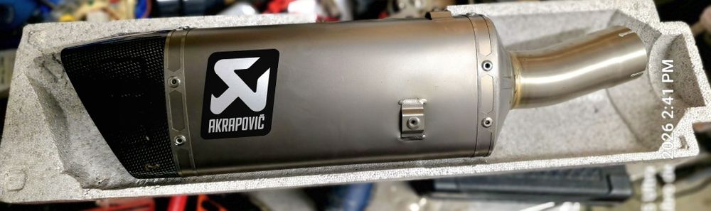 Silenciador Akrapovič para a Honda CB1000R/CB1000RA SC80,+2018 homologação E26 92R-01 8114
