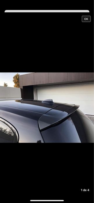 Lip Spoiler Aileron Pala Aba Lâmina Avental Lábio Rabeta BMW Série 1 F20 F21 LCI E PRE LCI M PERFORMANCE
