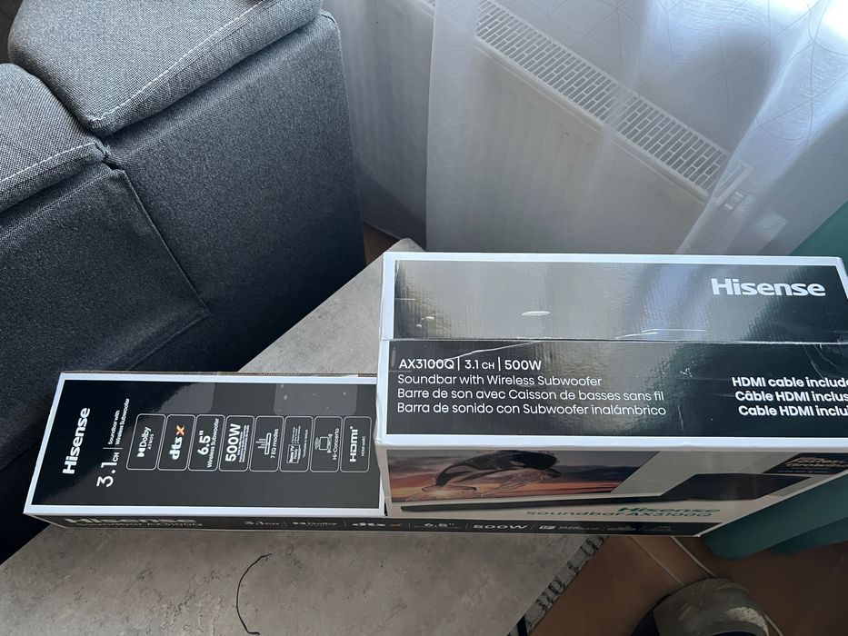 Bezprzewodowy subwoofer
Soundbar HISENSE AX3100Q