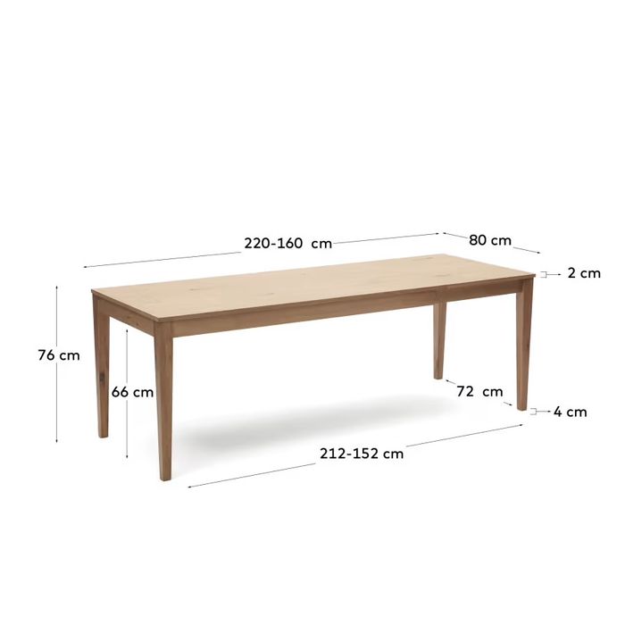 Mesa jantar extensivel