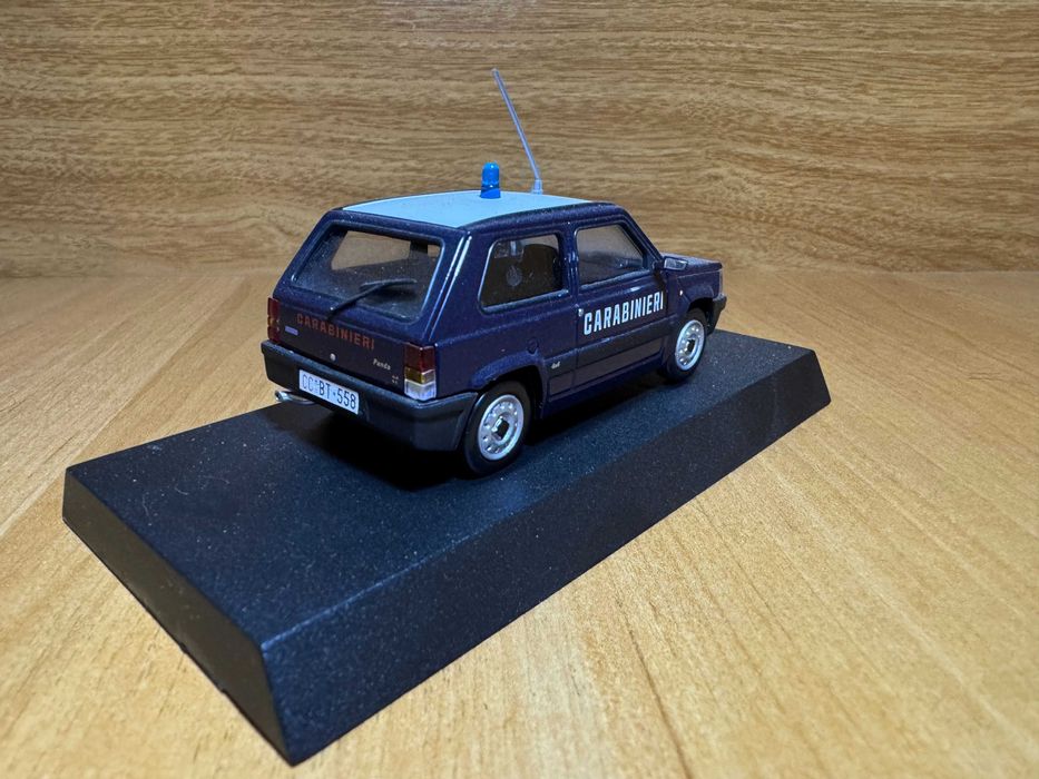 Model 1:43 DeAgostini Fiat Panda 1000 (Carabinieri, Włochy