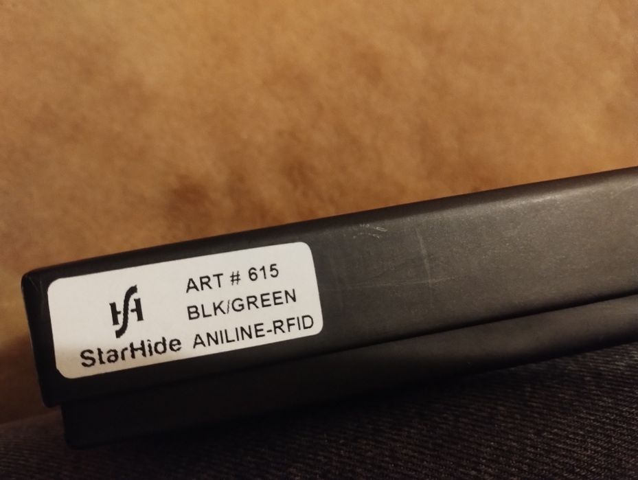 Шкіряний гаманець StarHide, британський бренд, цілком новий в коробці