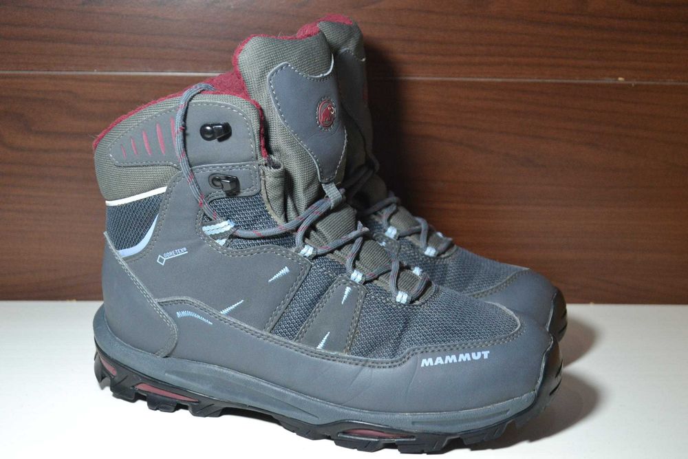 mammut runbold tour high gtx 39.5р ботинки зимние трекинговые