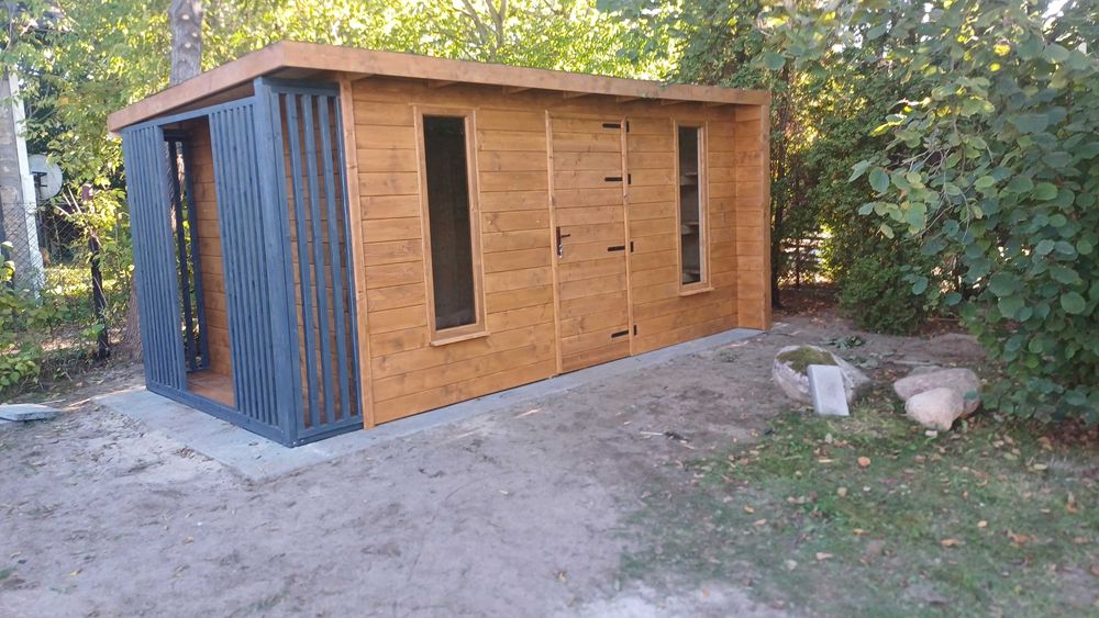 Domek narzędziowy pod wymiar - certyfikowane drewno.