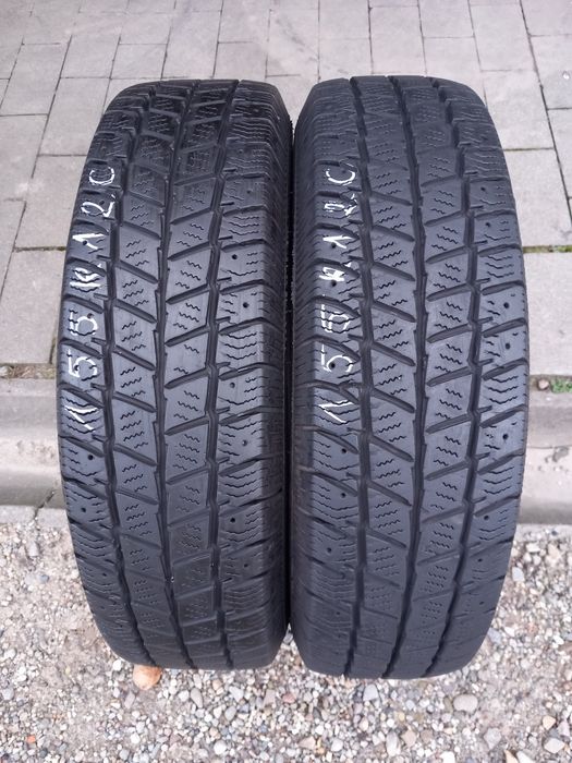 2x Opony Używane Zimowe 155R12C Torque
