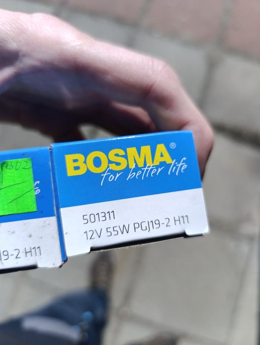 Bosma Żarówka samochodowa szt2 H11