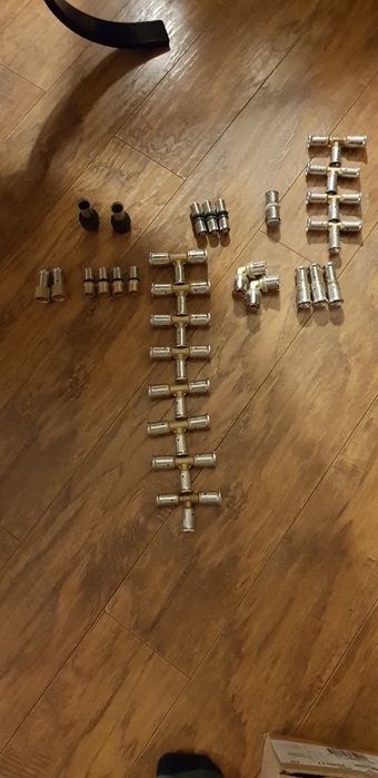 Pęx,ksztaltki,przedłużki,nyple. Kształtki systemu KOMAP różne