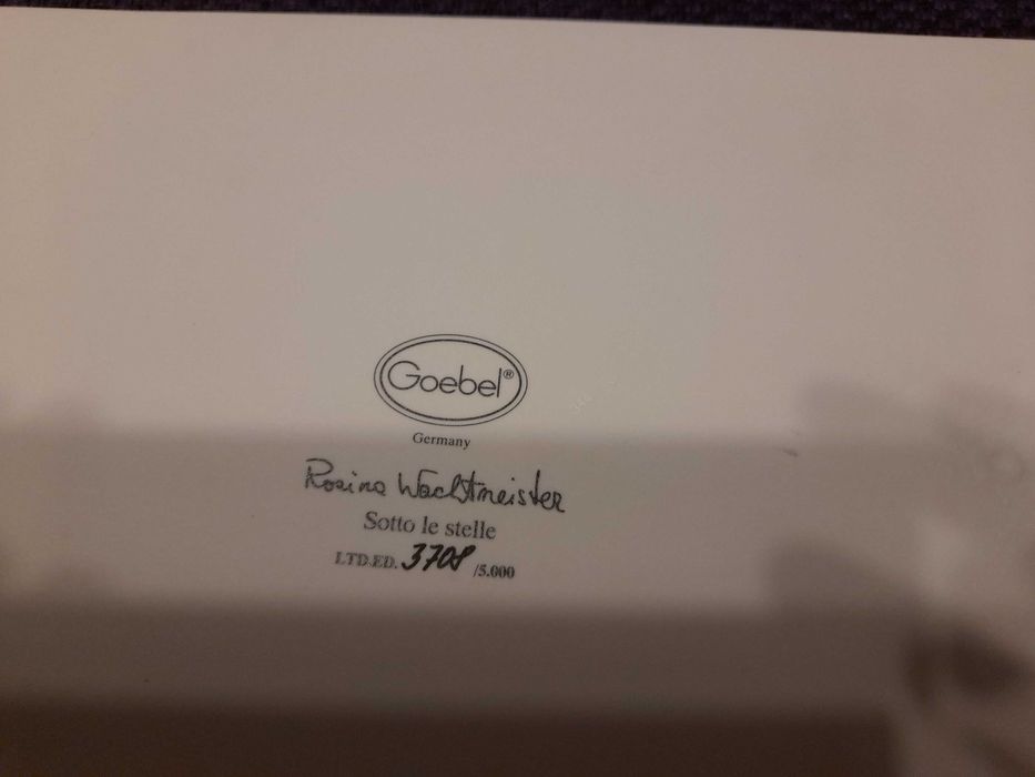 3 obrazy porcelanowe Rosina Wachtmeister Goebel limitowane