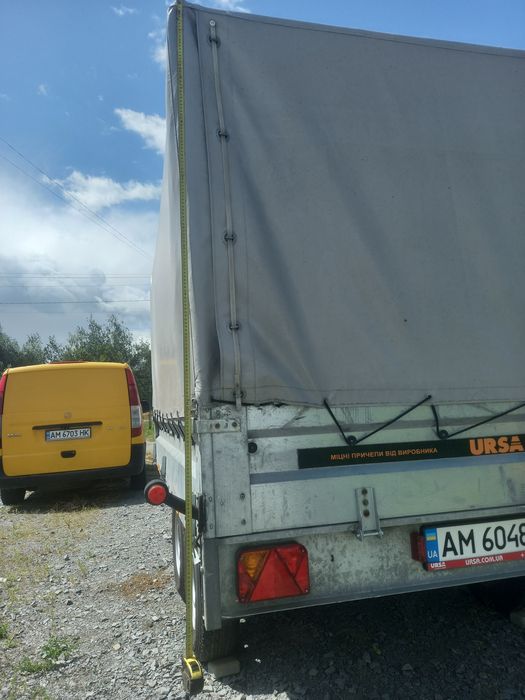 Продам двохосний причеп