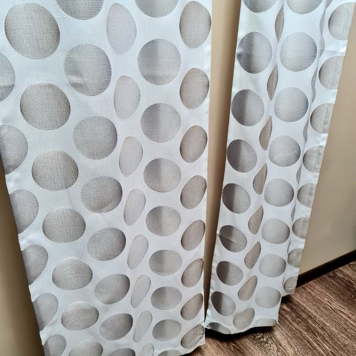 Zasłony typu panele 2 szt. - szer.60 cm/ wys 235cm