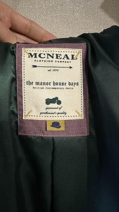 Вельветовий піджак MCNEAL, розмір M (EU 48), стан ідеальний