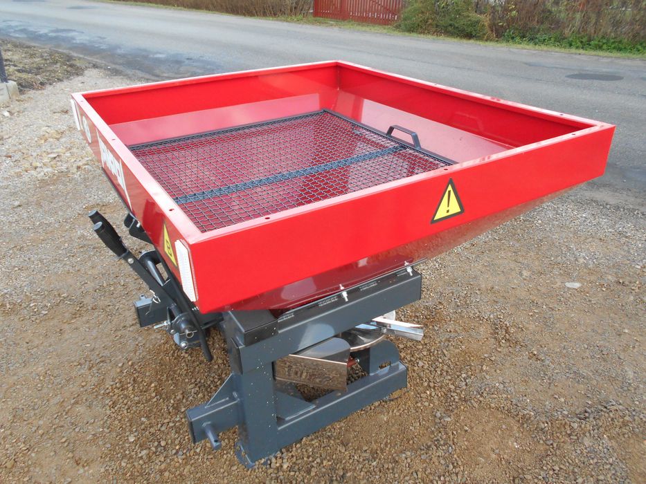 Rozsiewacz nawozów 600 - 1200l HYDRAULICZNY malowany/ocynk OD RĘKI