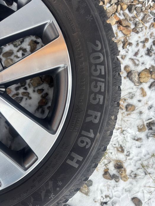 Komplet 4xkoła zimowe R16 opona Semperit, Hyundai i30, IONIQ, Elantra