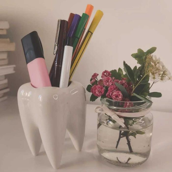 Ceramiczny ZĄBEK-prezent MIKOŁAJKI I ŚWIĘTA! zestaw 2+1 GRATIS