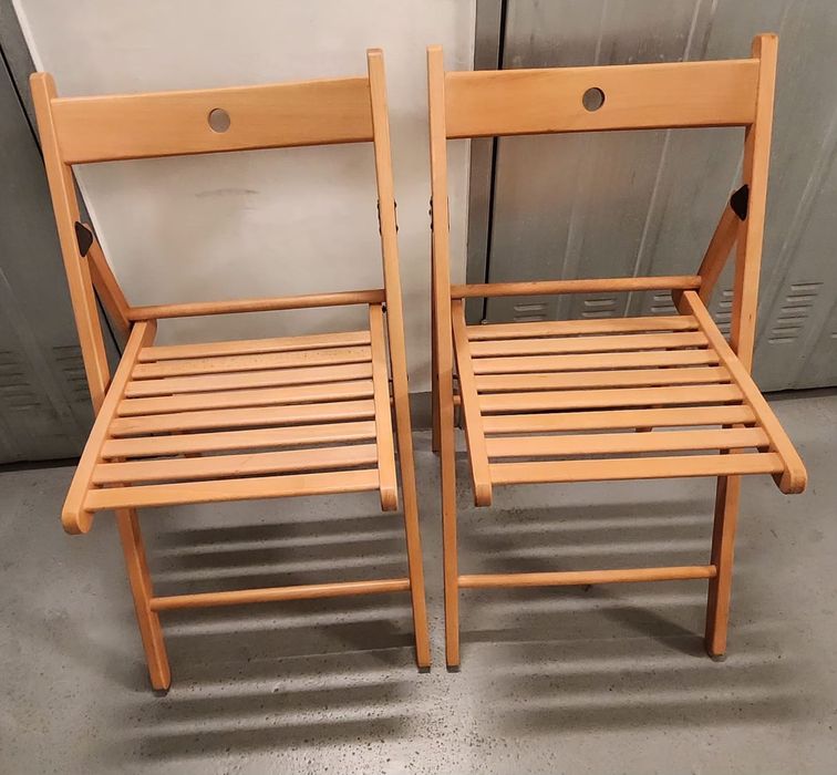 Krzesła składane Terje IKEA