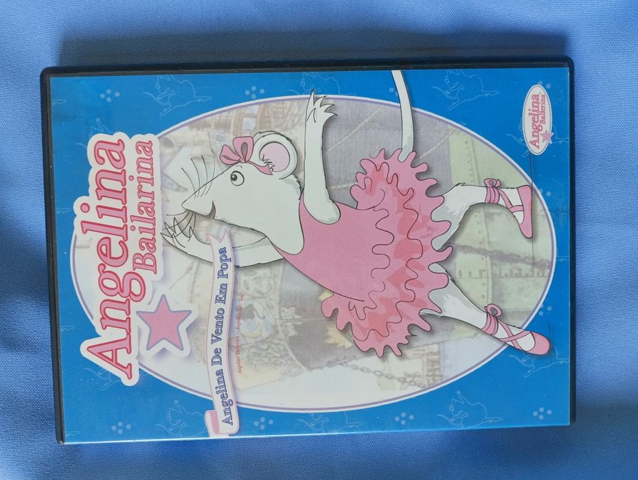 DVD desenho animado Angelina Bailarina