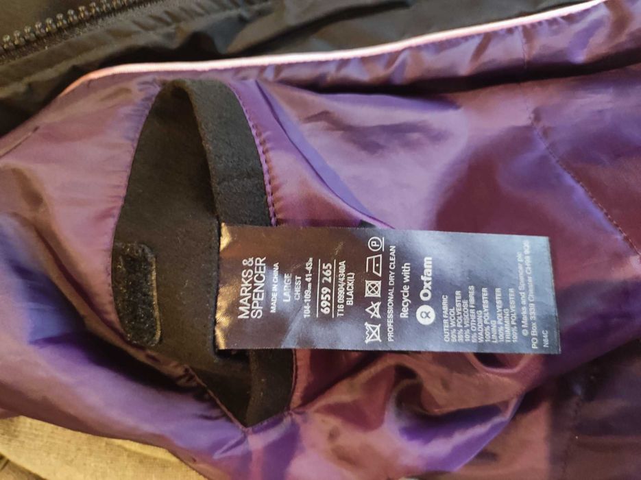 Płaszcz męski MARKS & SPENCER rozmiar L