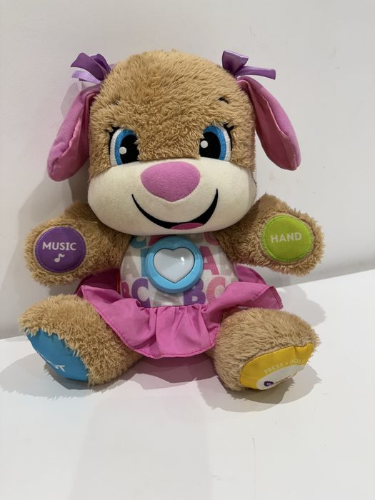 Fisher price цуценя інтерактивне, дівчинка та хлопчик