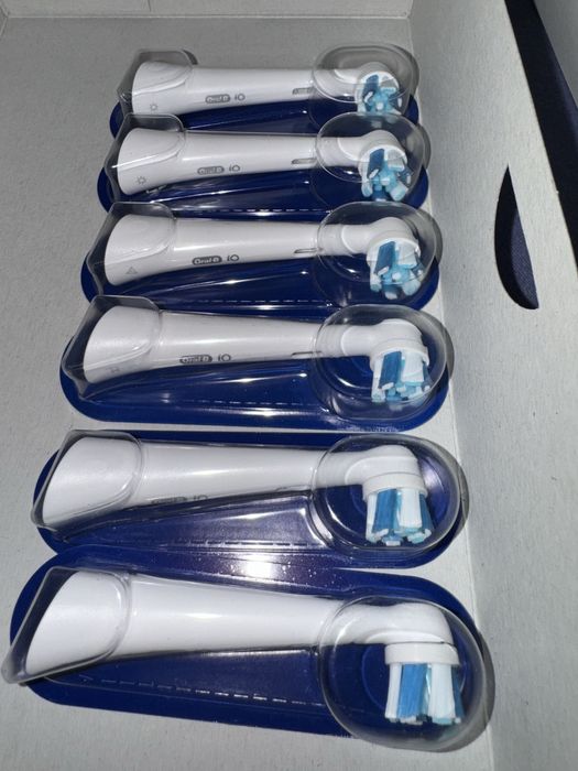 6 sztuk koncowki io Oral-B Ultimate clean wybielanie oryginalne mocne