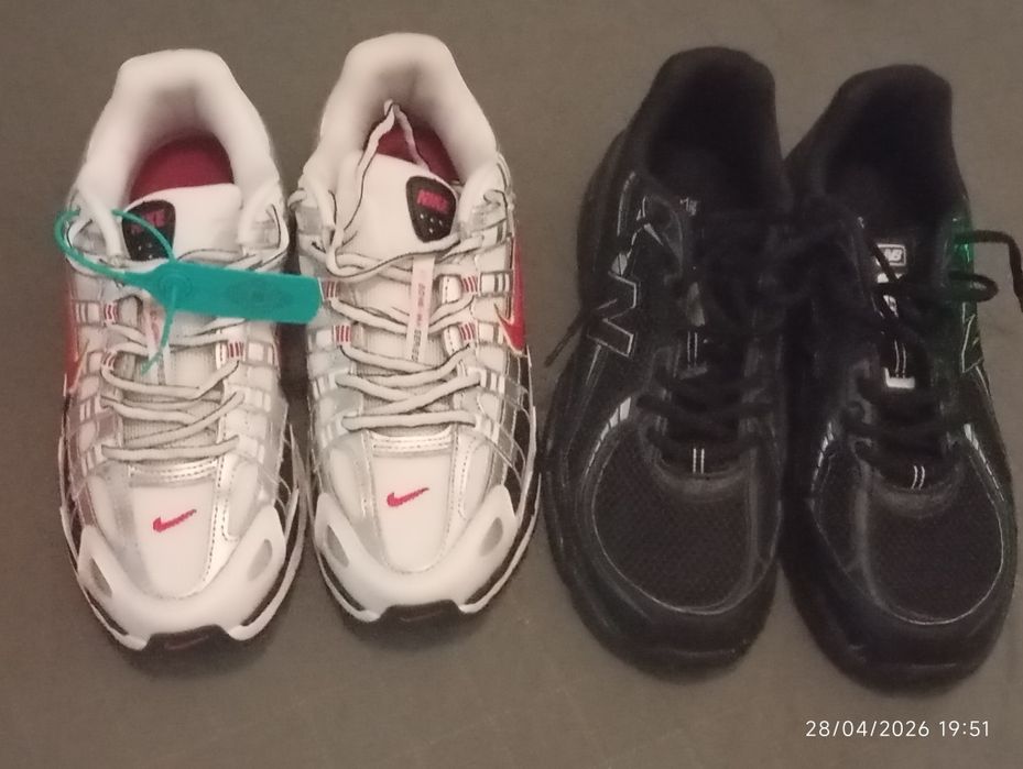 Tênis Nike novos e new balance 740
