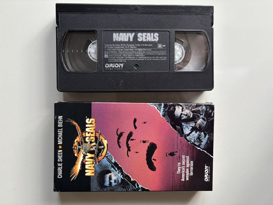 Kaseta VHS- Navy Seals