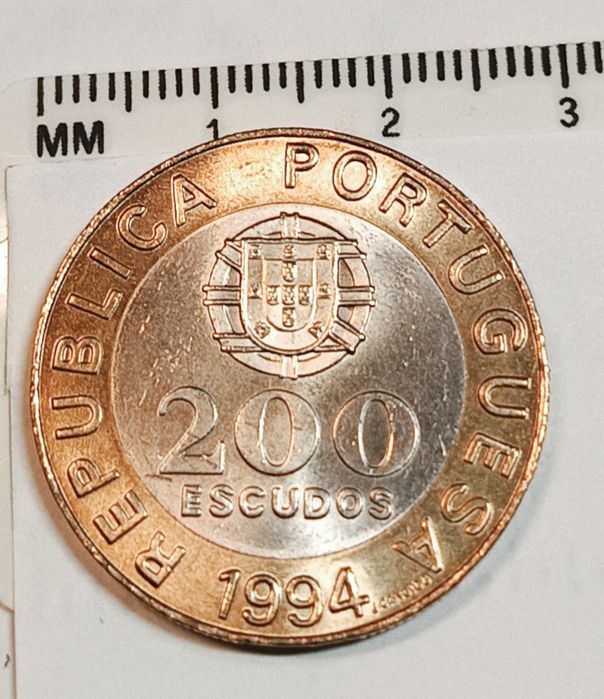 Moeda 200$00 - "Capital Europeia Cultura"