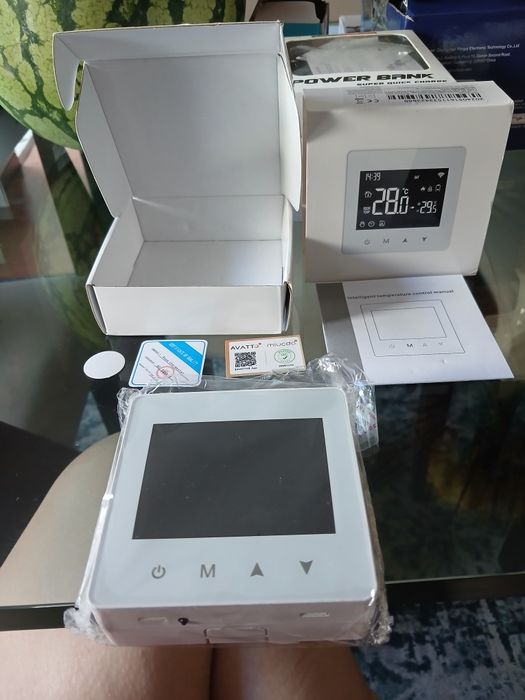 Termóstato Digital Smart Zigbee Avatto ZWT198 (Novo)
