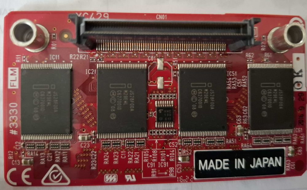 Karta Flash 1 GB FL1024 M-yamaha Tyros 4-5 Modx,Motif xf i inne