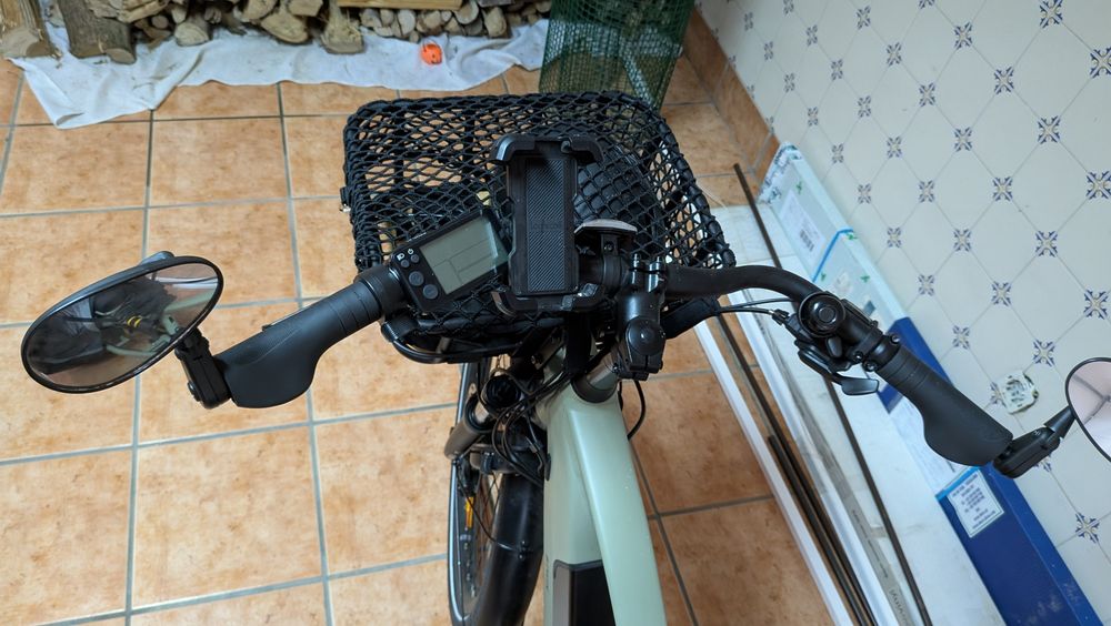 BTWIN R500E Bicicleta Eléctrica de Carga Traseira