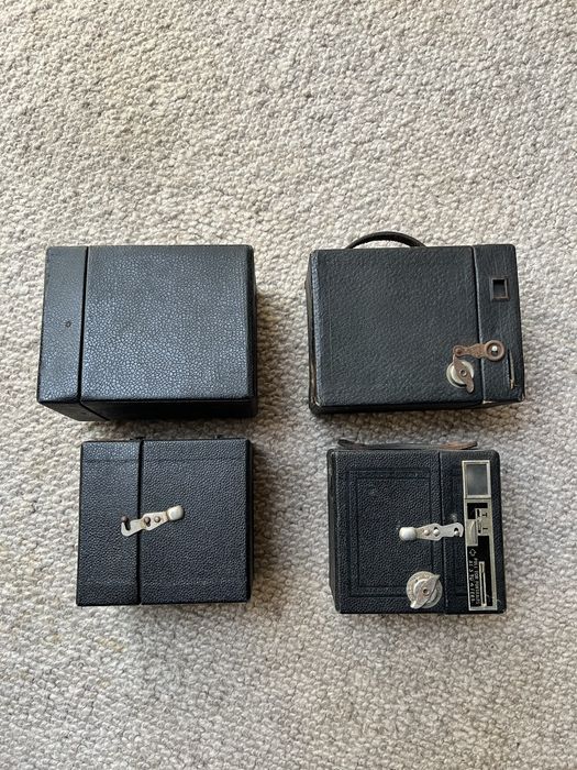 Kodak Brownie - maquina fotografica antiga tipo caixote