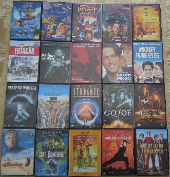 Conjunto de DVDS - Parte 1
