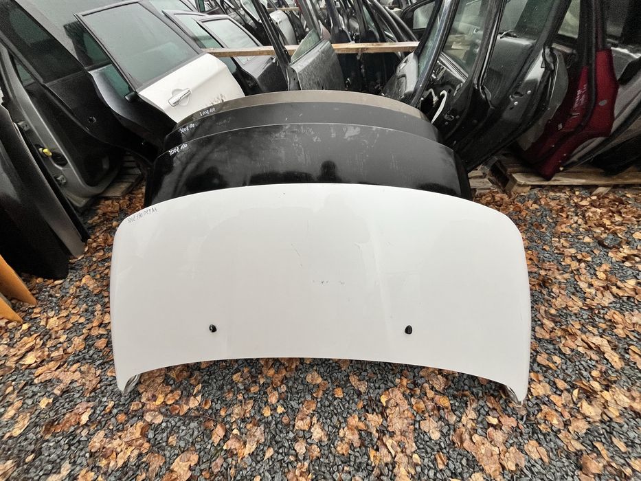 Капот пежо 3008 peugeot 3008 біла перла