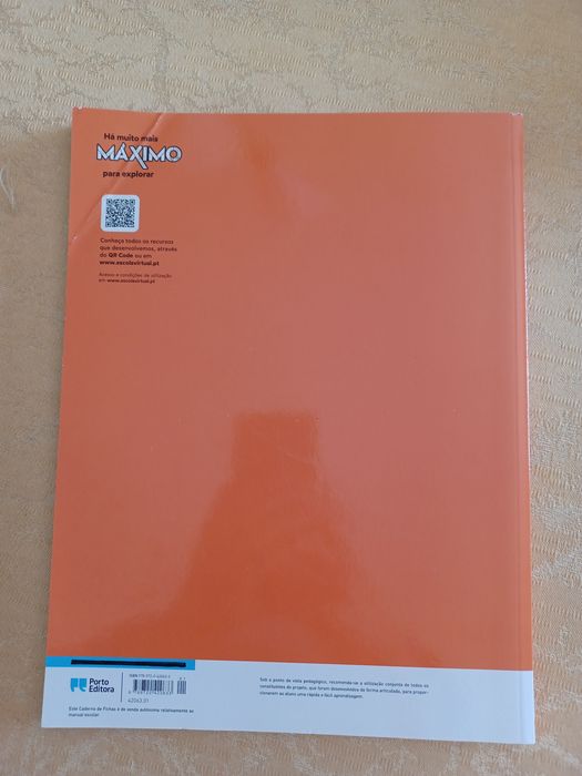 Caderno de Fichas - Máximo - Matemática A - 10.º ano  (versão professor)
