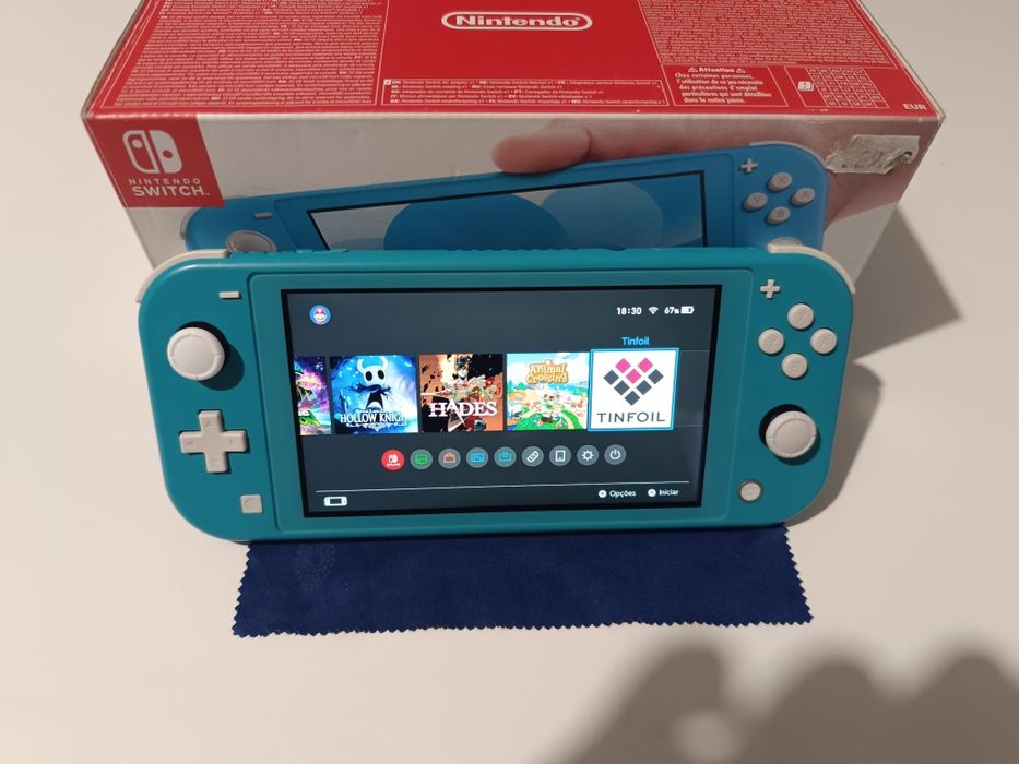 Nintendo Switch Lite Desbloqueada