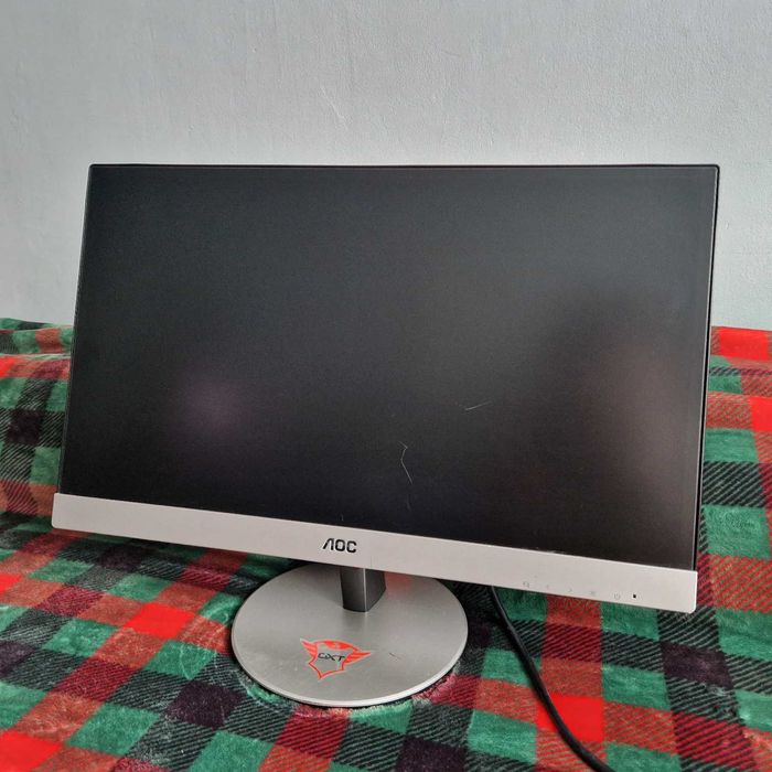 Monitor LCD AOC 21,5" 60 Hz wbudowane głośniki HDMI DisplayPort VGA