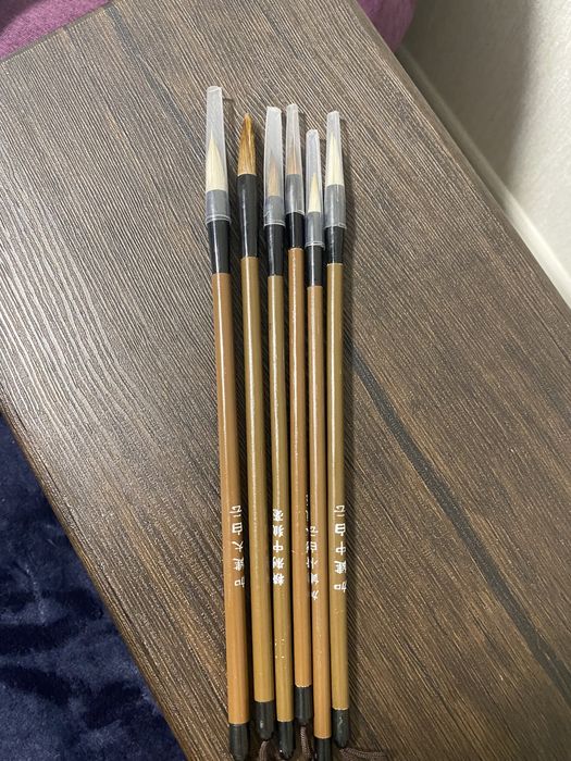 Пензлики для каліграфії