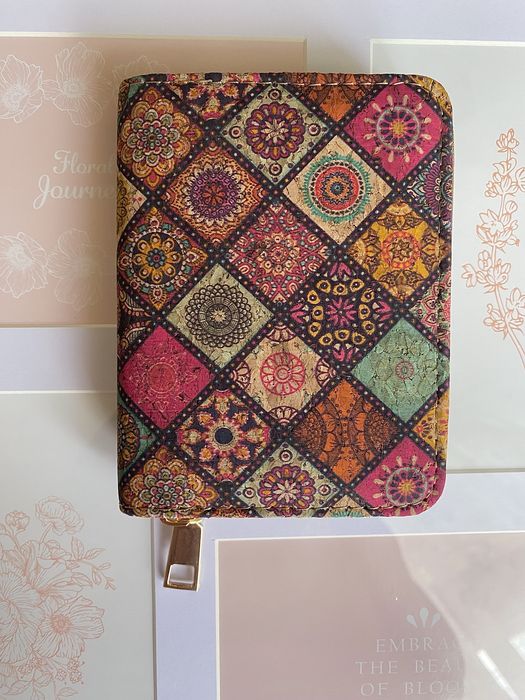 Portfel Boho/Etno, Mozaika/Ornament, kolorowy