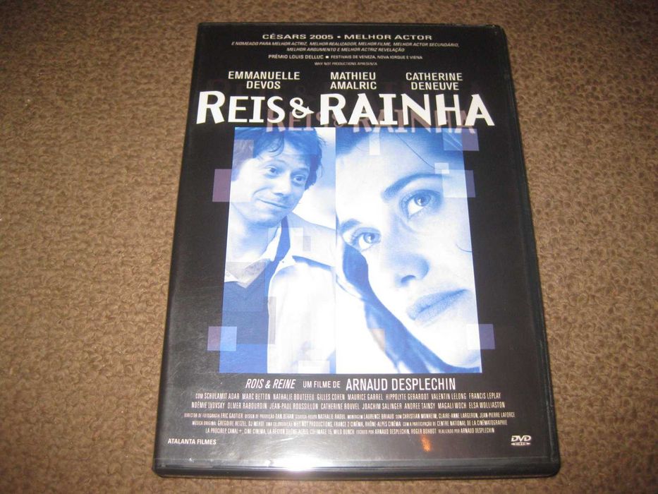 DVD "Reis & Rainha" com Catherine Deneuve