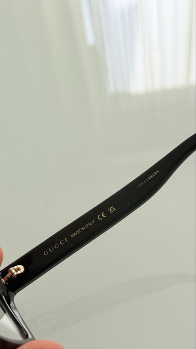 Okulary Gucci korekcyjne zerówki oprawki unisex