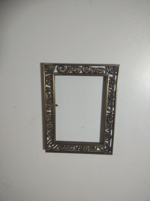 Piękna stara ramka na zdjęcie