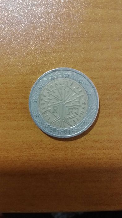 Moeda de 2 euros da França especial