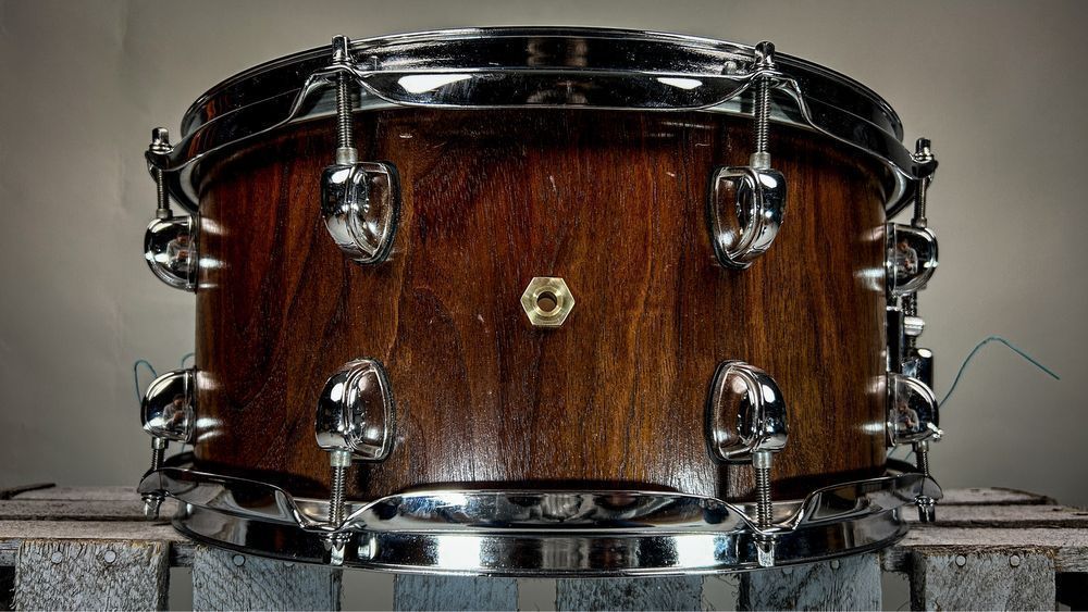 MK-Drums - Custom Snare 14” x 6” - American Walnut - Werbel Klepkowy