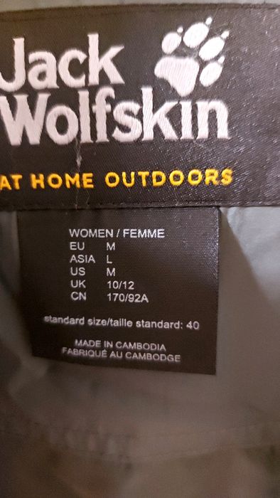 Пуховик пальто Jack Wolfskin