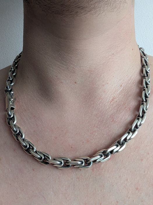 В наявності срібний чоловічий ланцюжок серебряная мужская цепочка 925