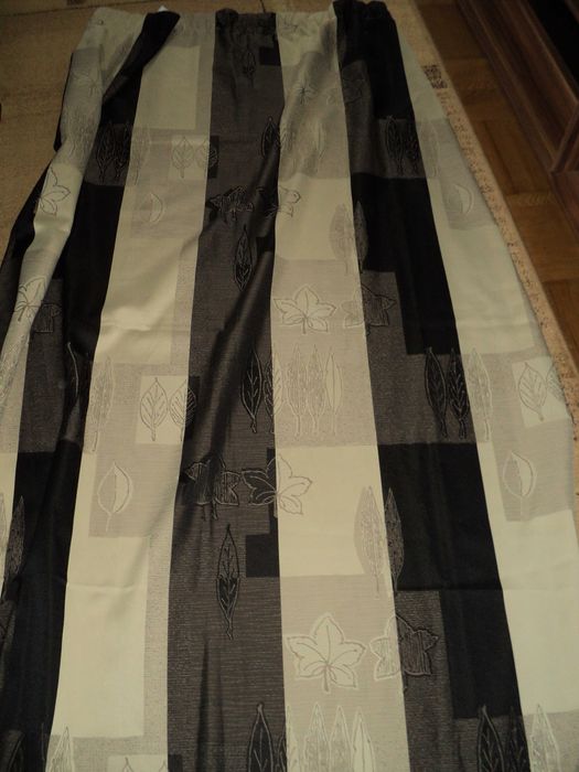 Piękne zasłony 3 sztuki