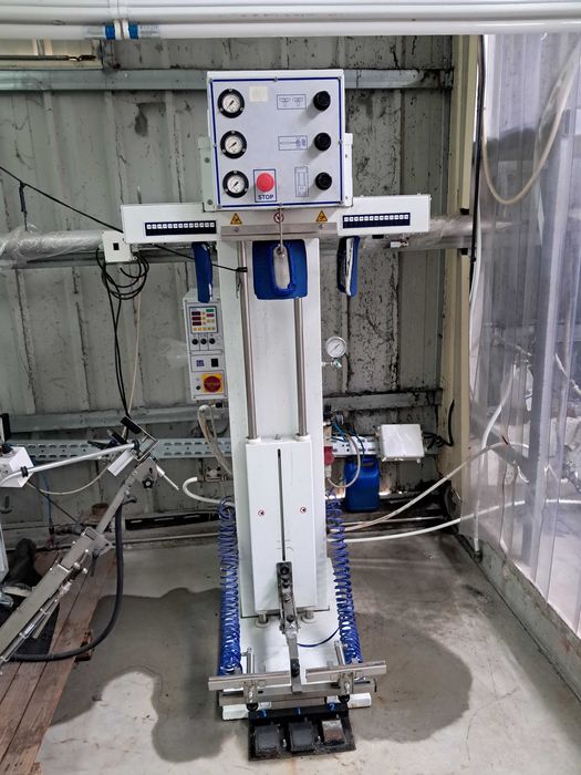 Máquina automática de passar a ferro para calças